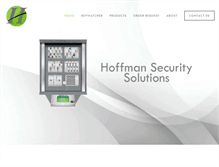 Tablet Screenshot of hoffman-co.com